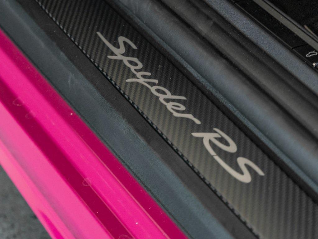 used 2024 Porsche 718 Spyder car, priced at $219,110