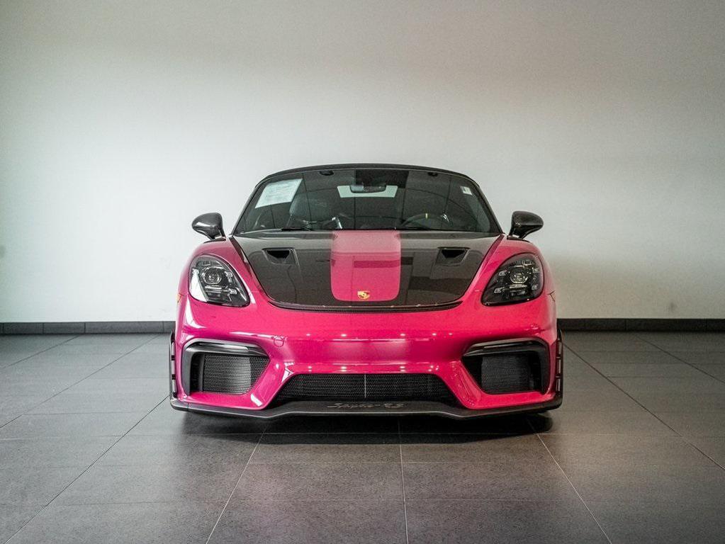 used 2024 Porsche 718 Spyder car, priced at $219,110