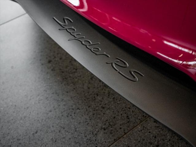 used 2024 Porsche 718 Spyder car, priced at $239,000