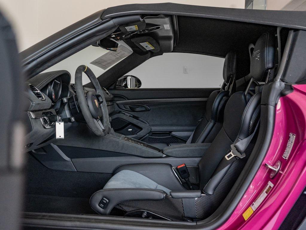 used 2024 Porsche 718 Spyder car, priced at $219,110