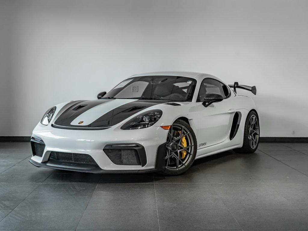 used 2024 Porsche 718 Cayman car, priced at $215,000