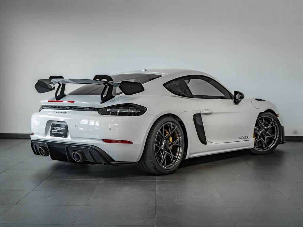 used 2024 Porsche 718 Cayman car, priced at $210,000