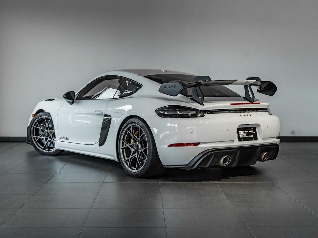 used 2024 Porsche 718 Cayman car, priced at $210,000