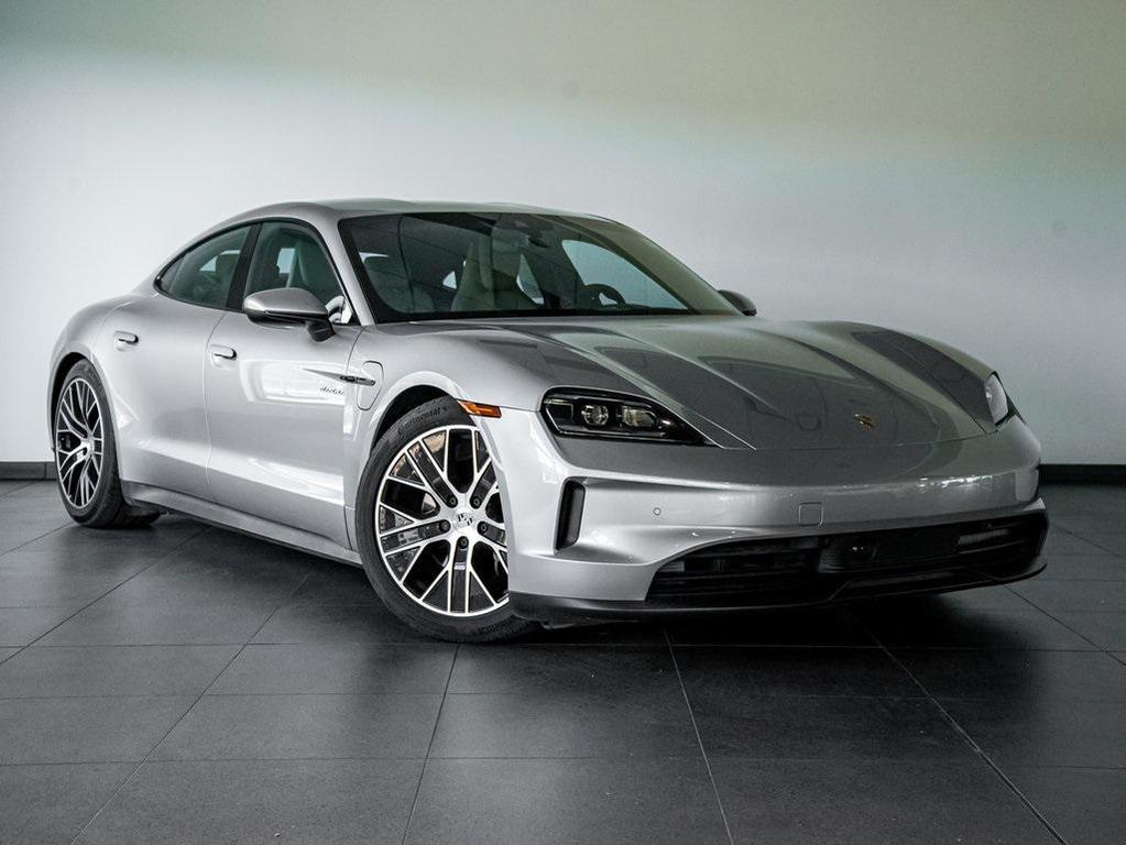 used 2025 Porsche Taycan car, priced at $104,000