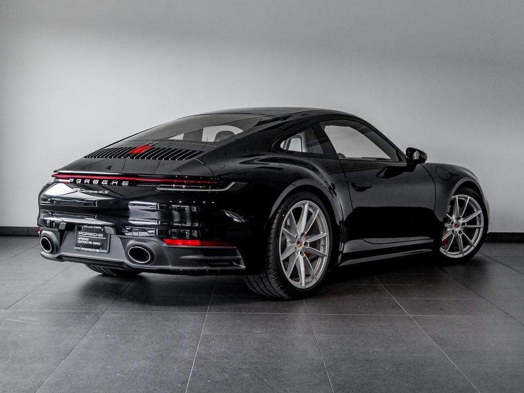 used 2024 Porsche 911 car, priced at $198,110