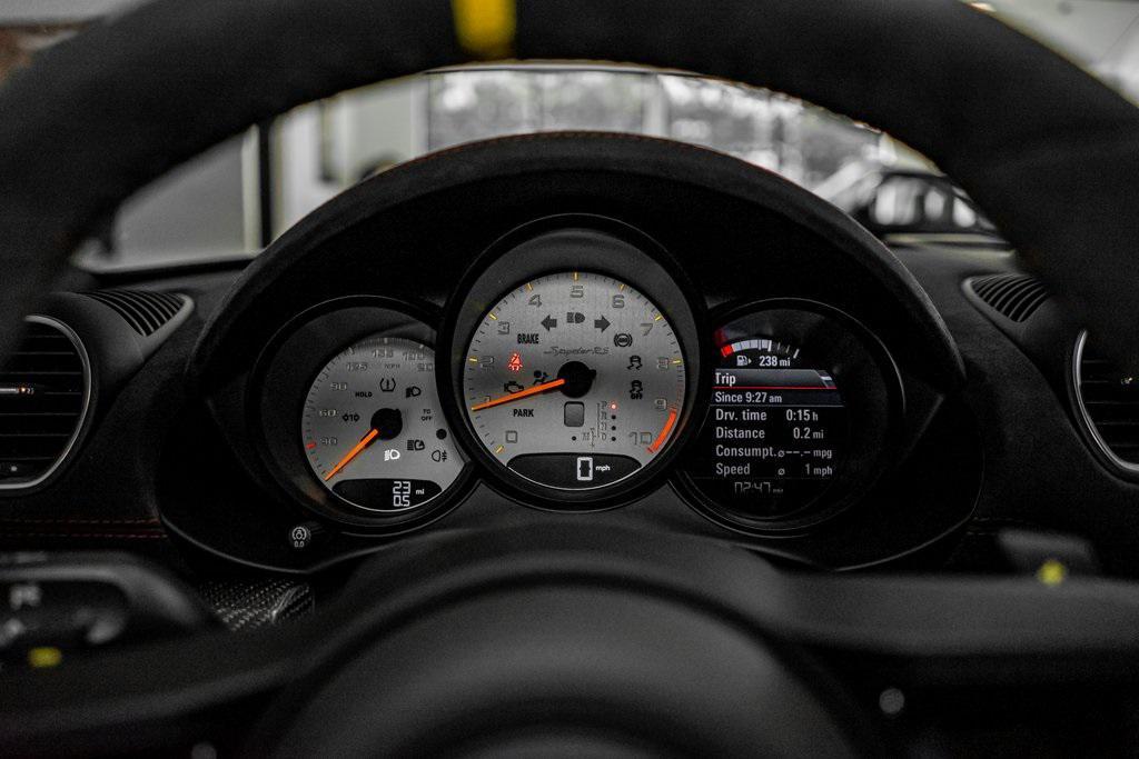 used 2024 Porsche 718 Spyder car, priced at $219,110