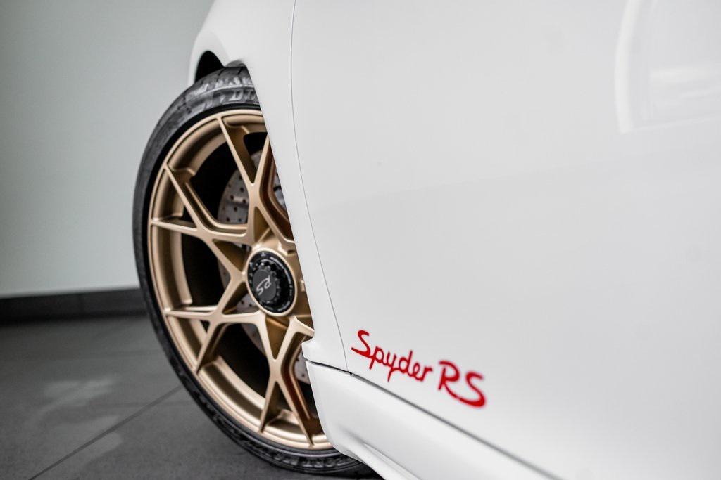 used 2024 Porsche 718 Spyder car, priced at $219,110