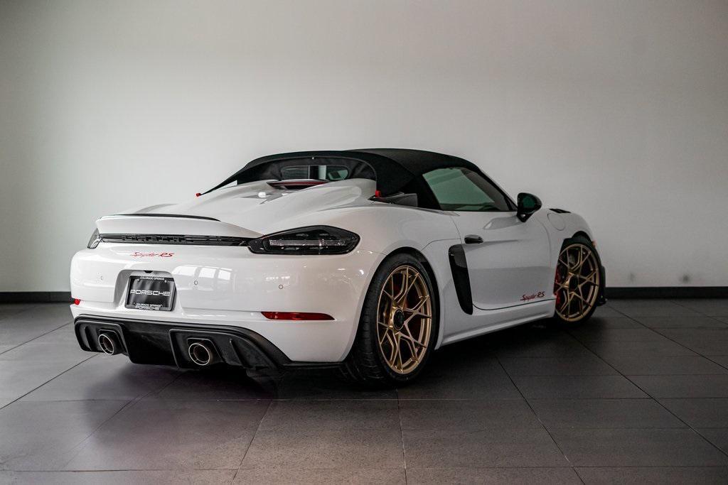 used 2024 Porsche 718 Spyder car, priced at $219,110