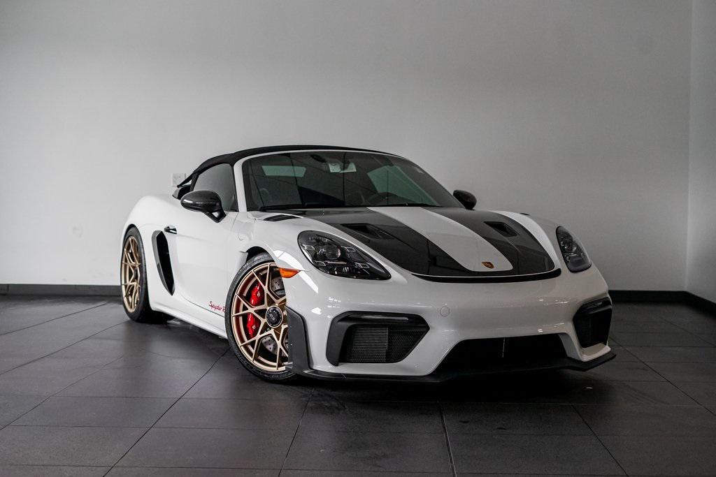 used 2024 Porsche 718 Spyder car, priced at $219,110