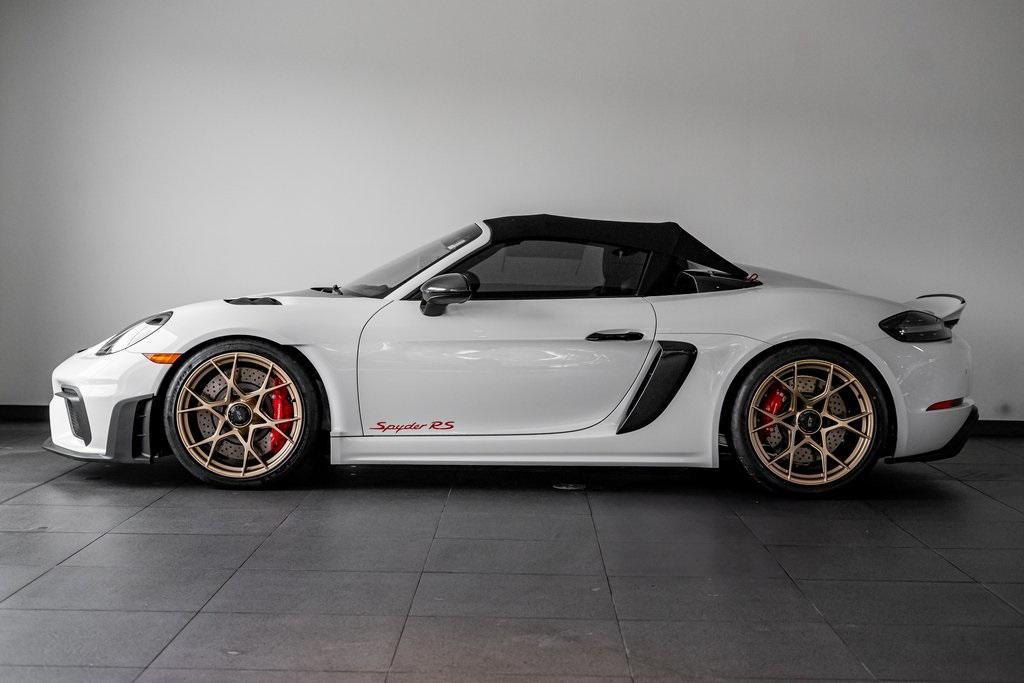 used 2024 Porsche 718 Spyder car, priced at $219,110