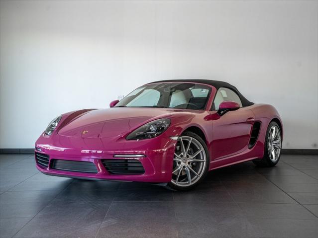 used 2024 Porsche 718 Boxster car, priced at $83,000