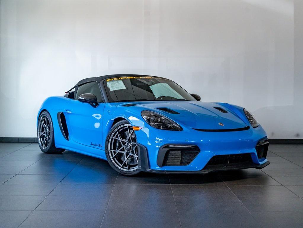used 2024 Porsche 718 Spyder car, priced at $233,000