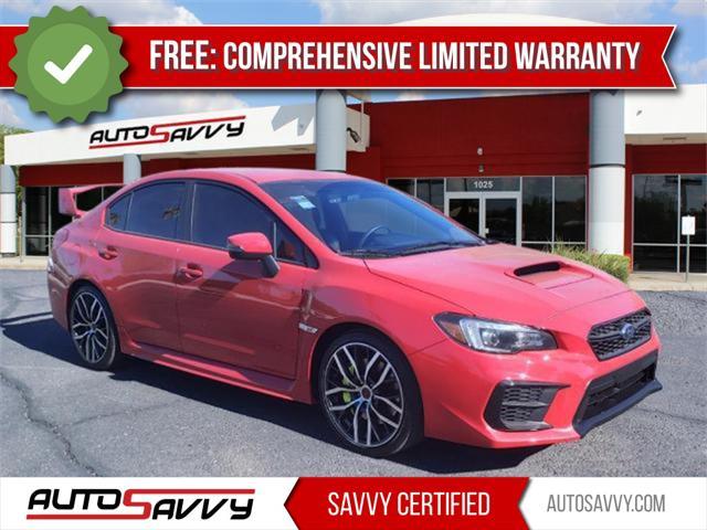 used 2021 Subaru WRX STI car, priced at $30,800