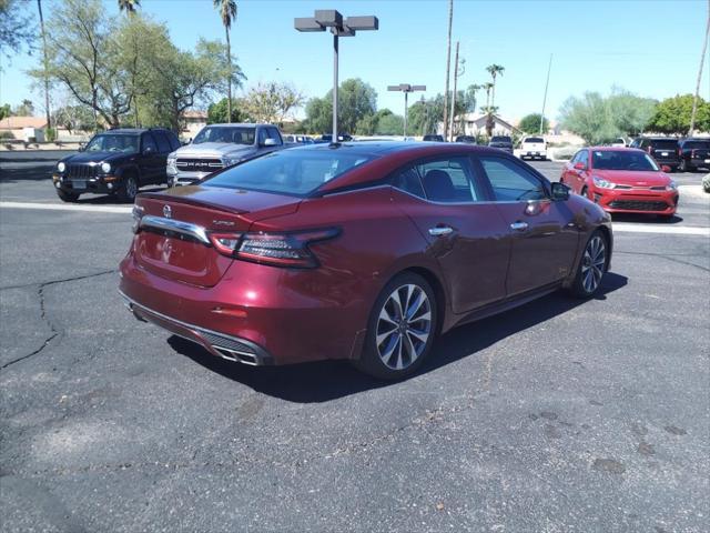 used 2021 Nissan Maxima car, priced at $23,000