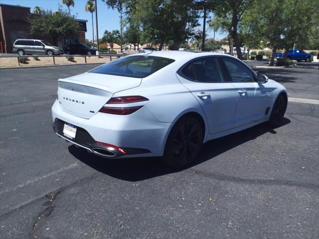 used 2023 Genesis G70 car, priced at $33,000