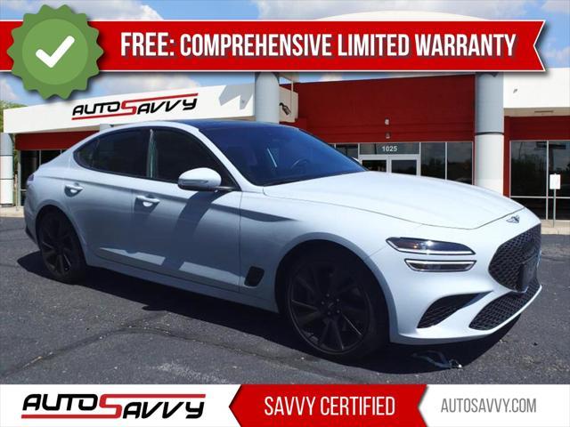 used 2023 Genesis G70 car, priced at $28,000