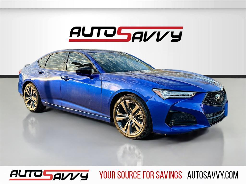 used 2021 Acura TLX car, priced at $27,500