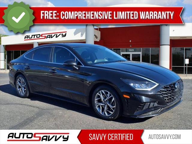 used 2020 Hyundai Sonata car, priced at $14,400