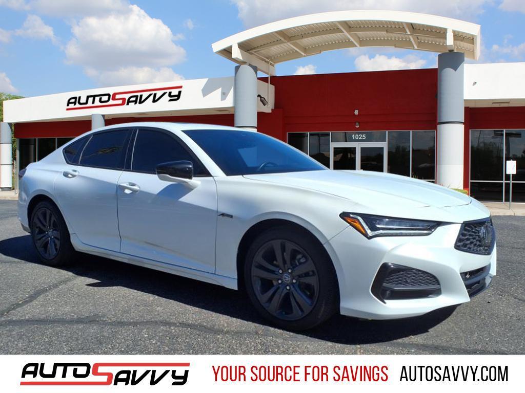used 2023 Acura TLX car, priced at $31,200