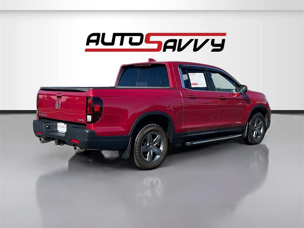 used 2022 Honda Ridgeline car, priced at $25,300
