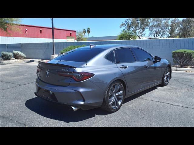 used 2022 Acura TLX car, priced at $27,500