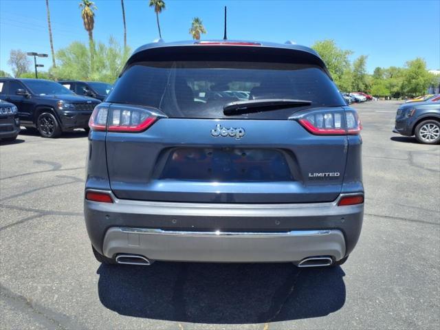 used 2021 Jeep Cherokee car, priced at $21,000