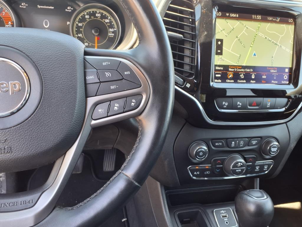 used 2021 Jeep Cherokee car, priced at $19,700