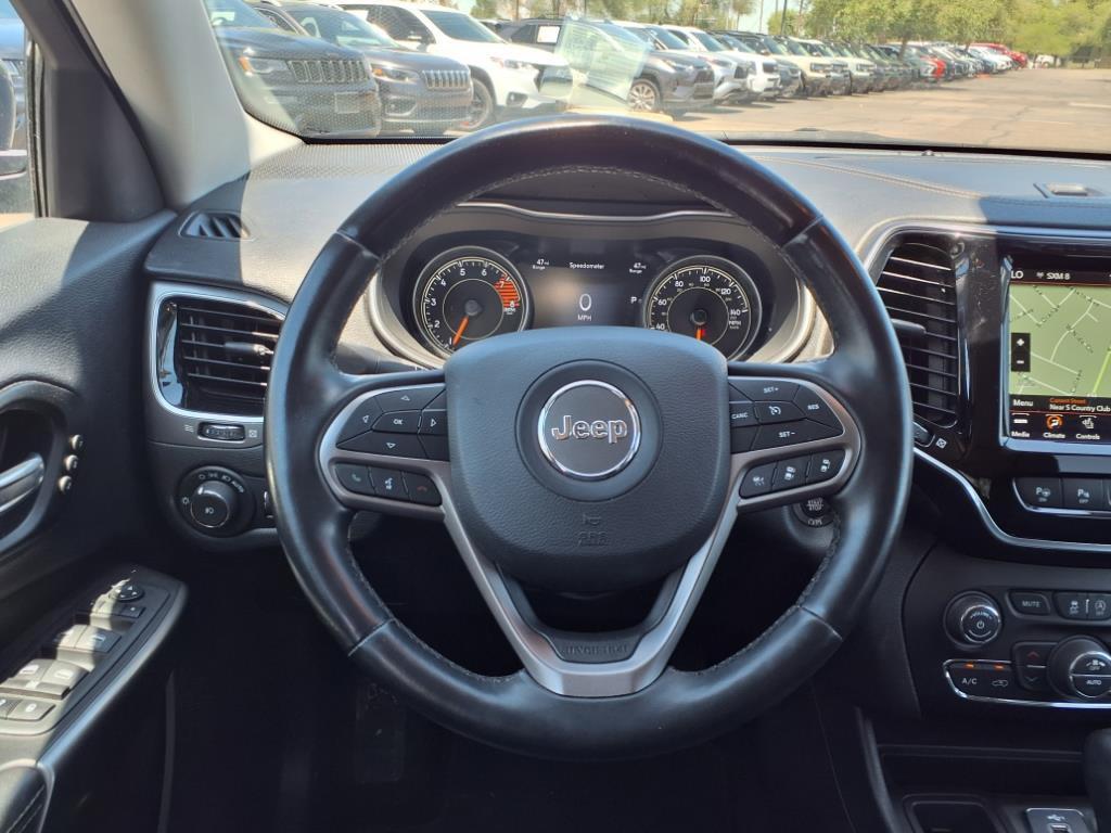 used 2021 Jeep Cherokee car, priced at $19,700