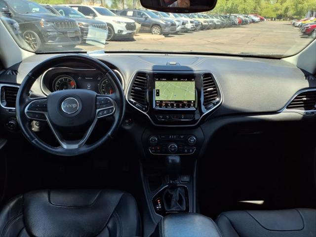 used 2021 Jeep Cherokee car, priced at $21,000