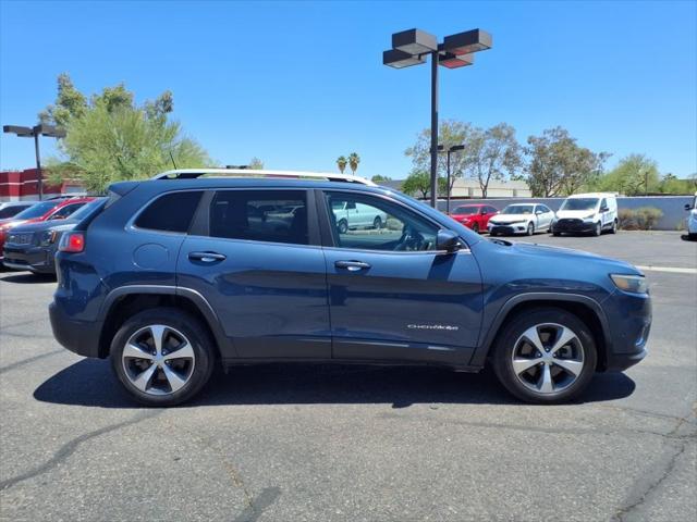 used 2021 Jeep Cherokee car, priced at $21,000