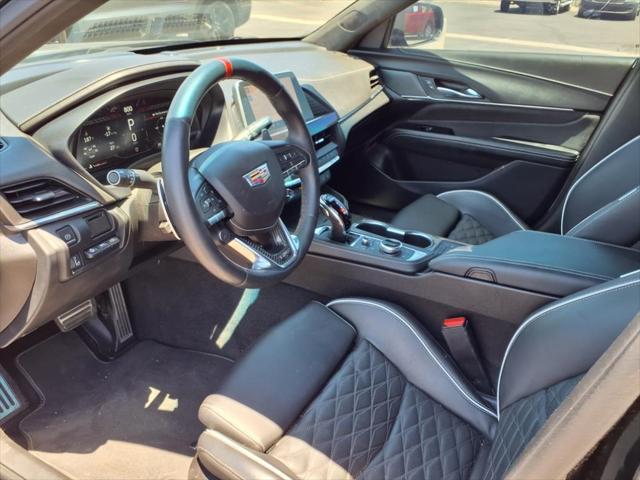 used 2023 Cadillac CT4-V car, priced at $50,000