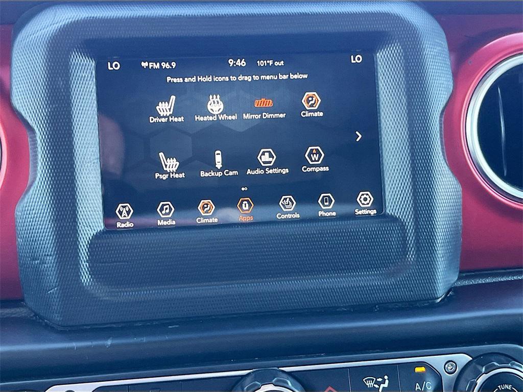 used 2023 Jeep Wrangler car, priced at $35,500