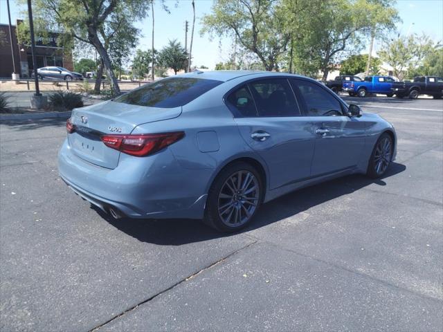 used 2023 INFINITI Q50 car, priced at $34,200