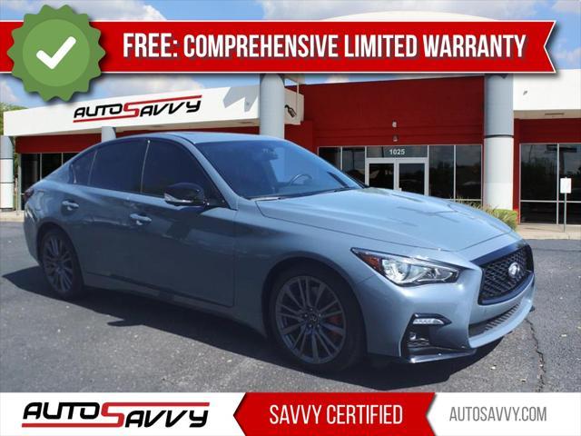 used 2023 INFINITI Q50 car, priced at $34,200