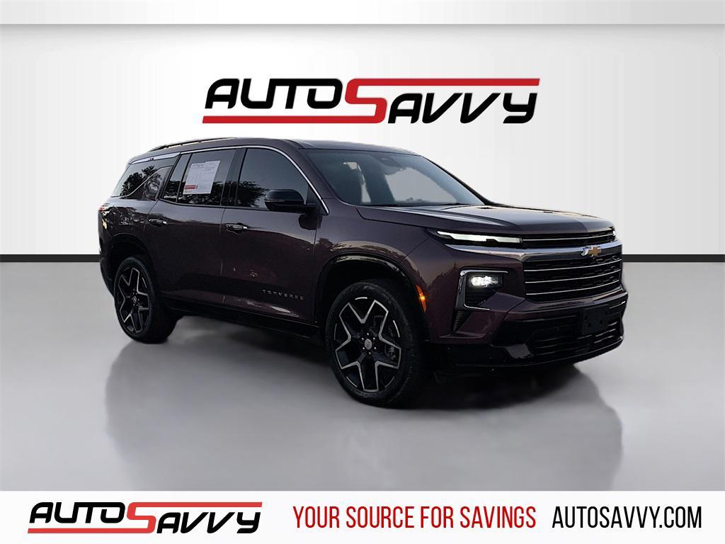 used 2025 Chevrolet Traverse car, priced at $43,000