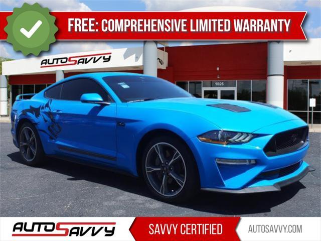 used 2022 Ford Mustang car, priced at $32,900