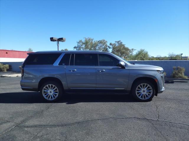 used 2021 Cadillac Escalade ESV car, priced at $61,000