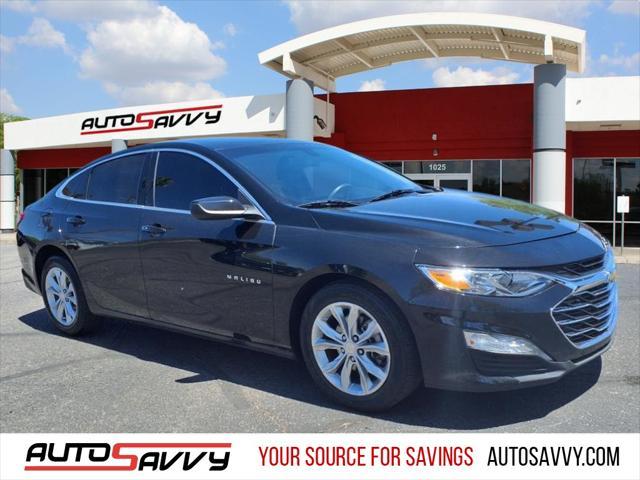 used 2022 Chevrolet Malibu car, priced at $15,600