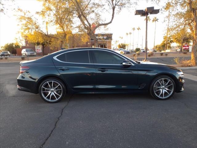 used 2022 Genesis G70 car, priced at $27,100