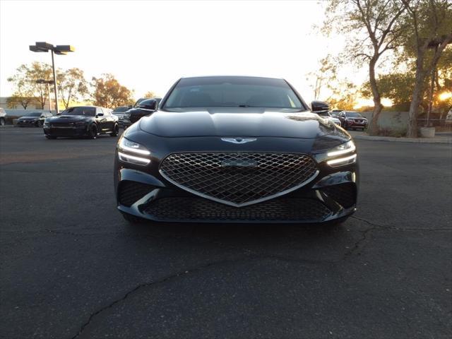 used 2022 Genesis G70 car, priced at $27,100