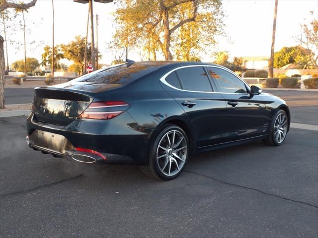 used 2022 Genesis G70 car, priced at $27,100