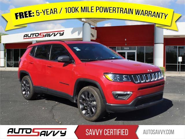 used 2021 Jeep Compass car, priced at $20,300