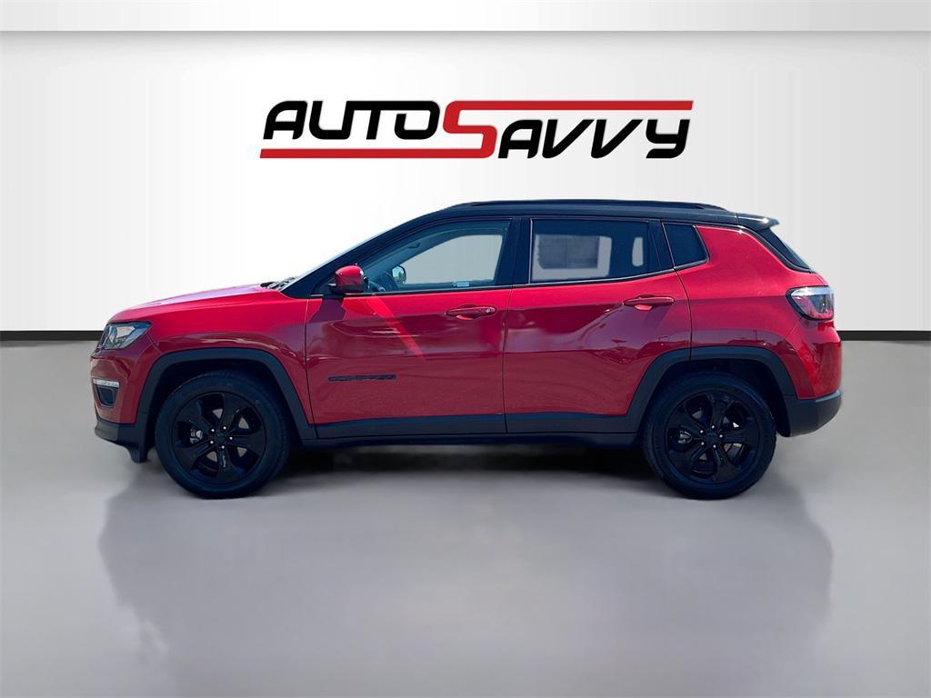 used 2021 Jeep Compass car, priced at $16,000