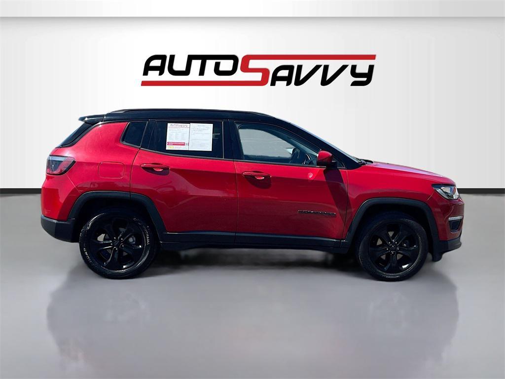used 2021 Jeep Compass car, priced at $16,000