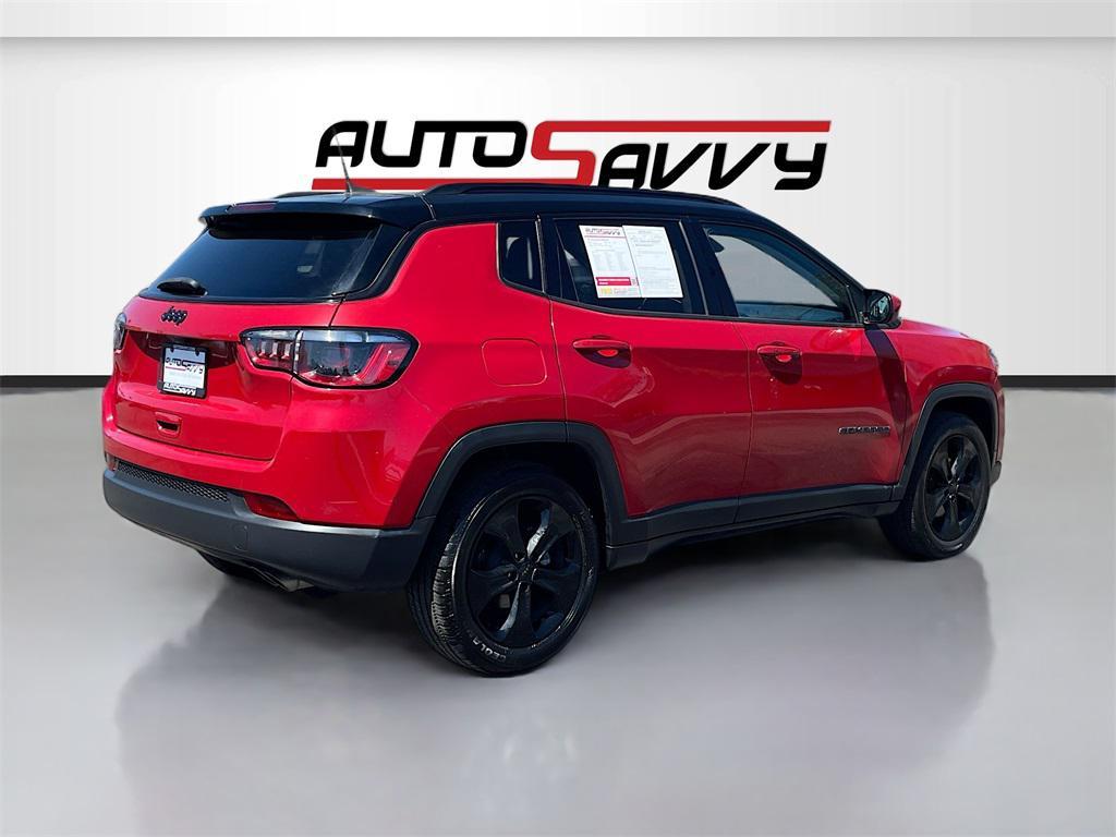 used 2021 Jeep Compass car, priced at $16,000
