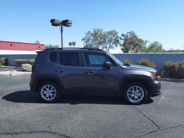 used 2021 Jeep Renegade car, priced at $15,000