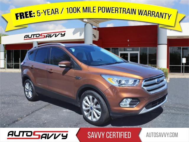 used 2017 Ford Escape car, priced at $15,800