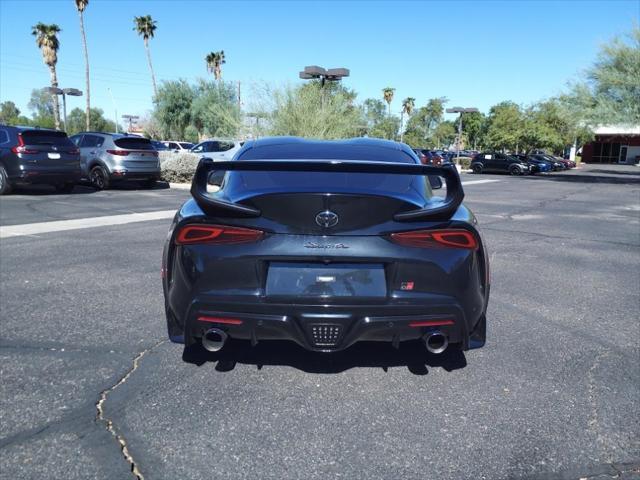 used 2022 Toyota Supra car, priced at $45,000