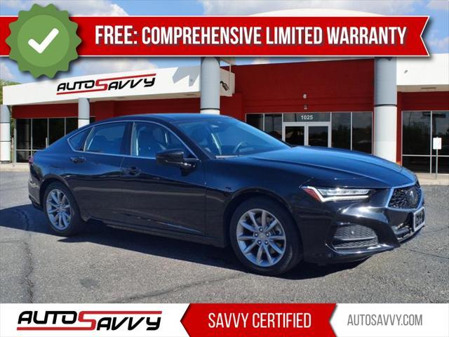 used 2021 Acura TLX car, priced at $24,700