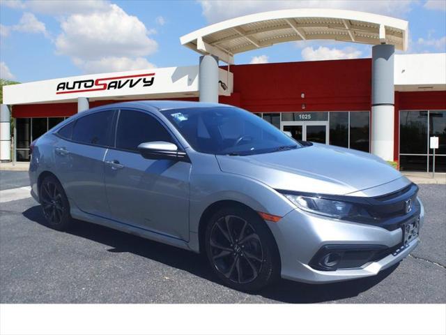 used 2020 Honda Civic car, priced at $17,300